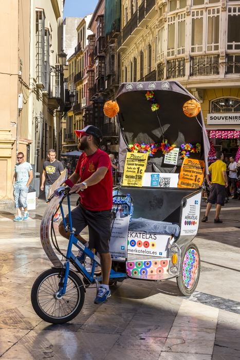 22/08/2014-Malaga(Andalousie)-->Porteur