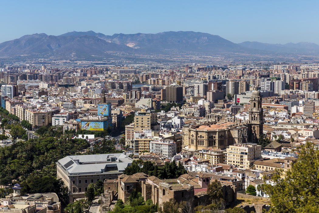 22/08/2014-Malaga(Andalousie)-->Vue sur la ville