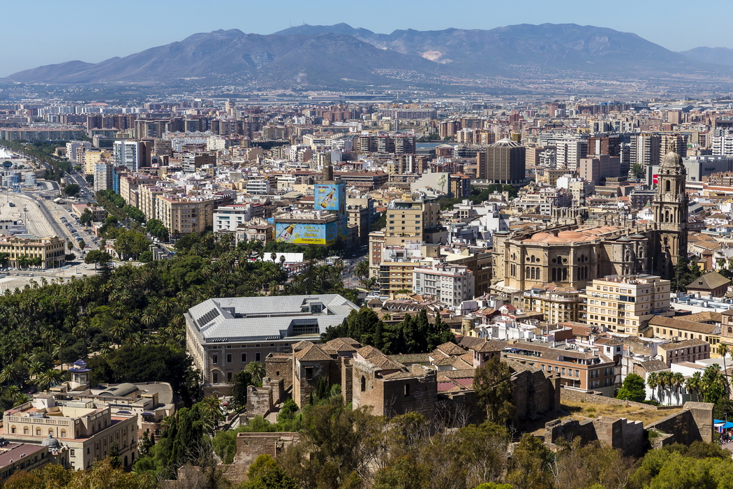22/08/2014-Malaga(Andalousie)-->Vue sur la ville