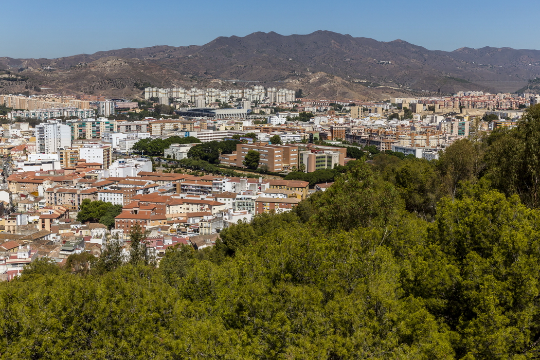 22/08/2014-Malaga(Andalousie)-->Vue sur la ville