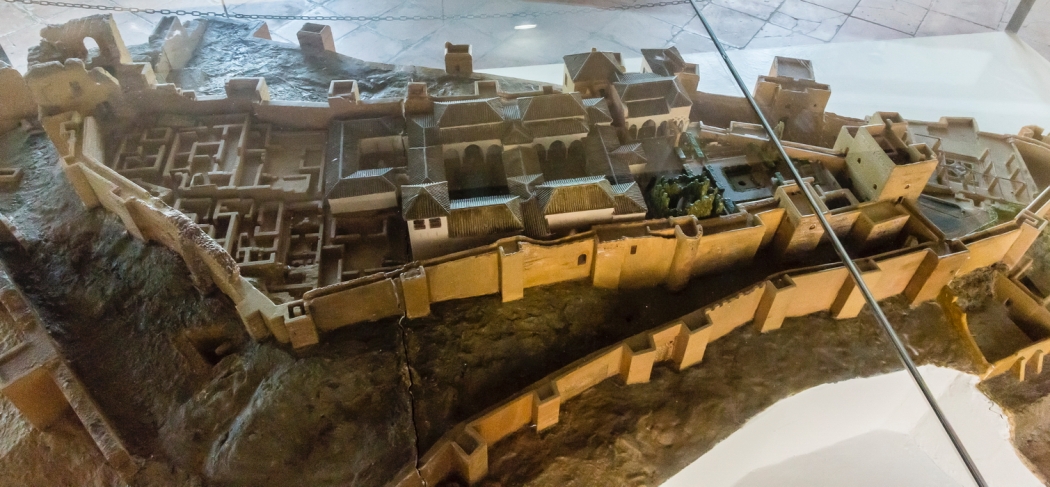 22/08/2014-Malaga(Andalousie)-L'alcazaba-->Maquette