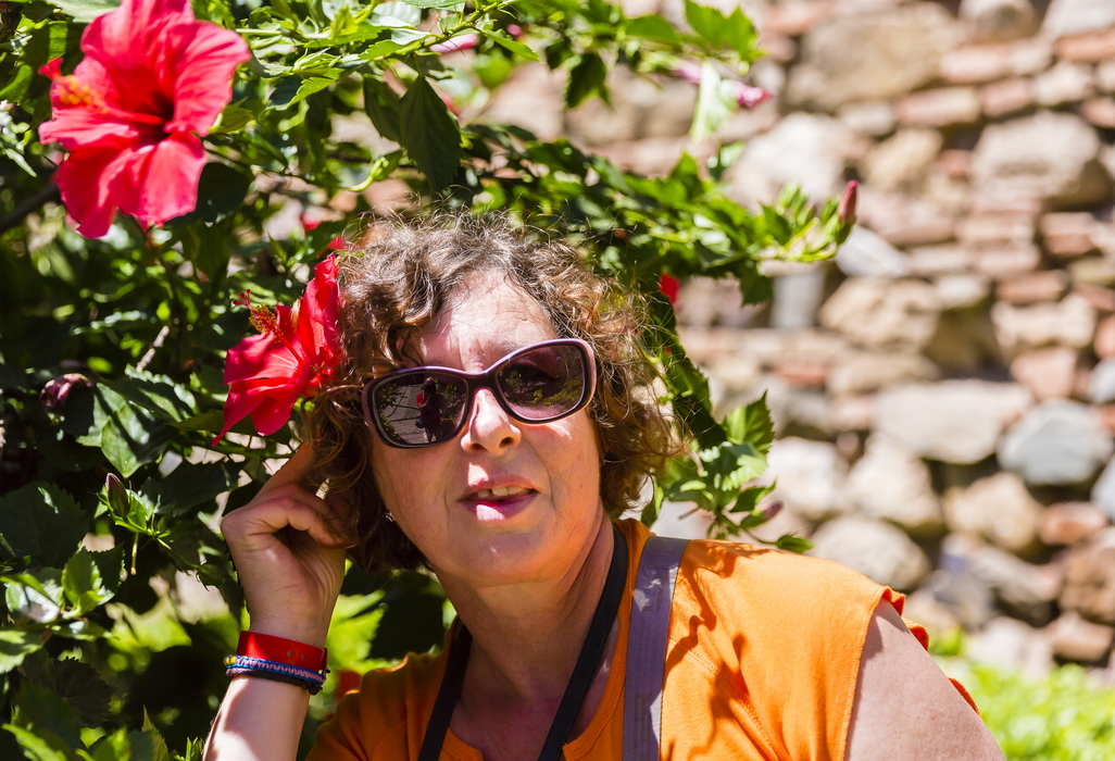 22/08/2014-Malaga(Andalousie)-L'alcazaba-->Jocelyne