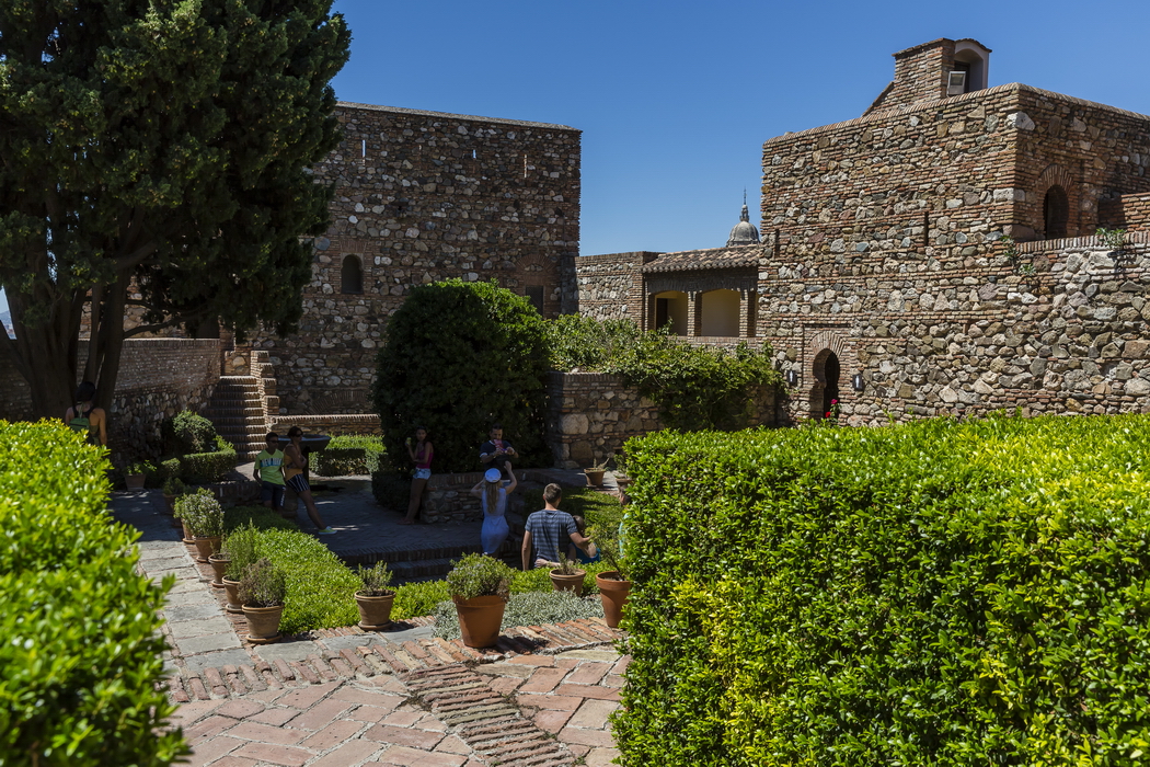 22/08/2014-Malaga(Andalousie)-L'alcazaba