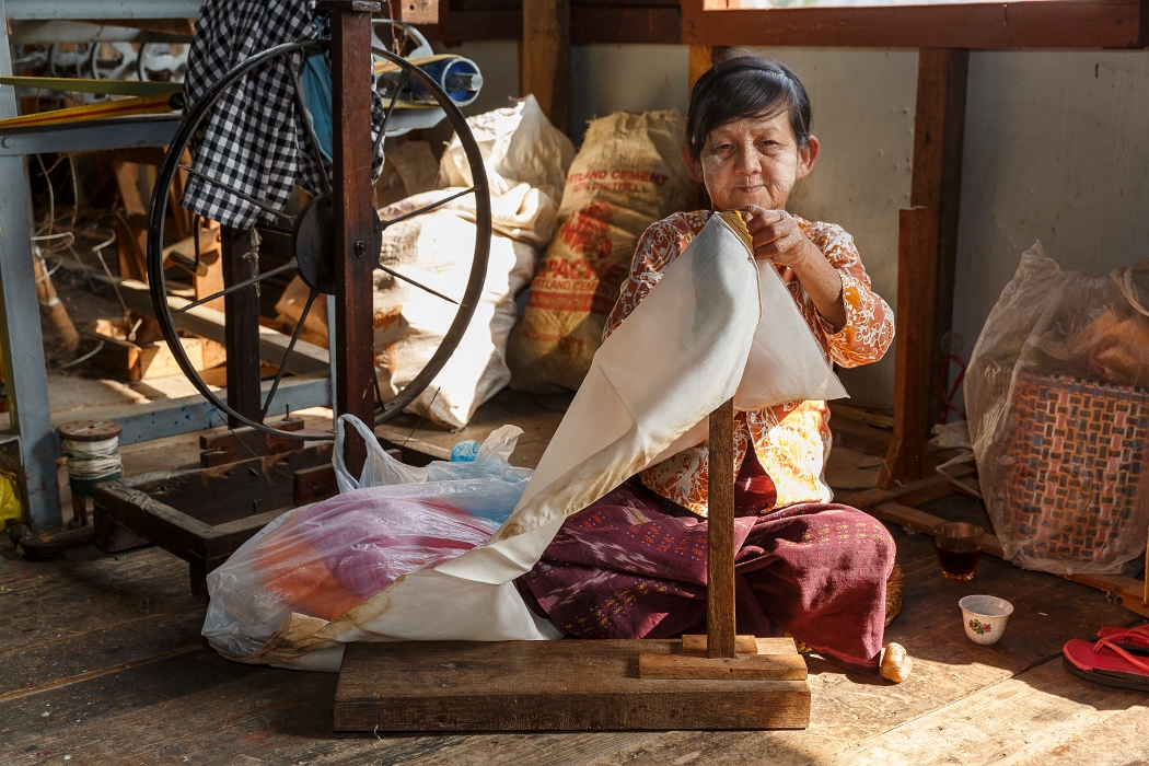 13/02/2016-Lac Inlé(Myanmar)-Artisanat