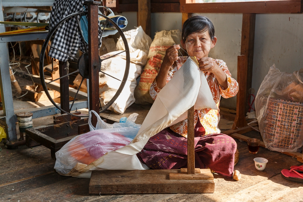 13/02/2016-Lac Inlé(Myanmar)-Artisanat