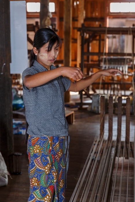 13/02/2016-Lac Inlé(Myanmar)-Artisanat
