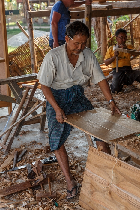 13/02/2016-Lac Inlé(Myanmar)-Artisanat