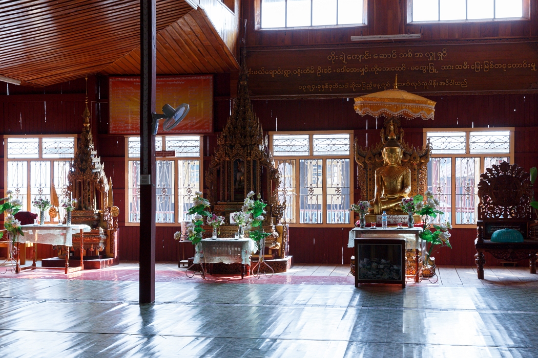 13/02/2016-Lac Inlé(Myanmar)-Monastère Nga Hpe Chaung