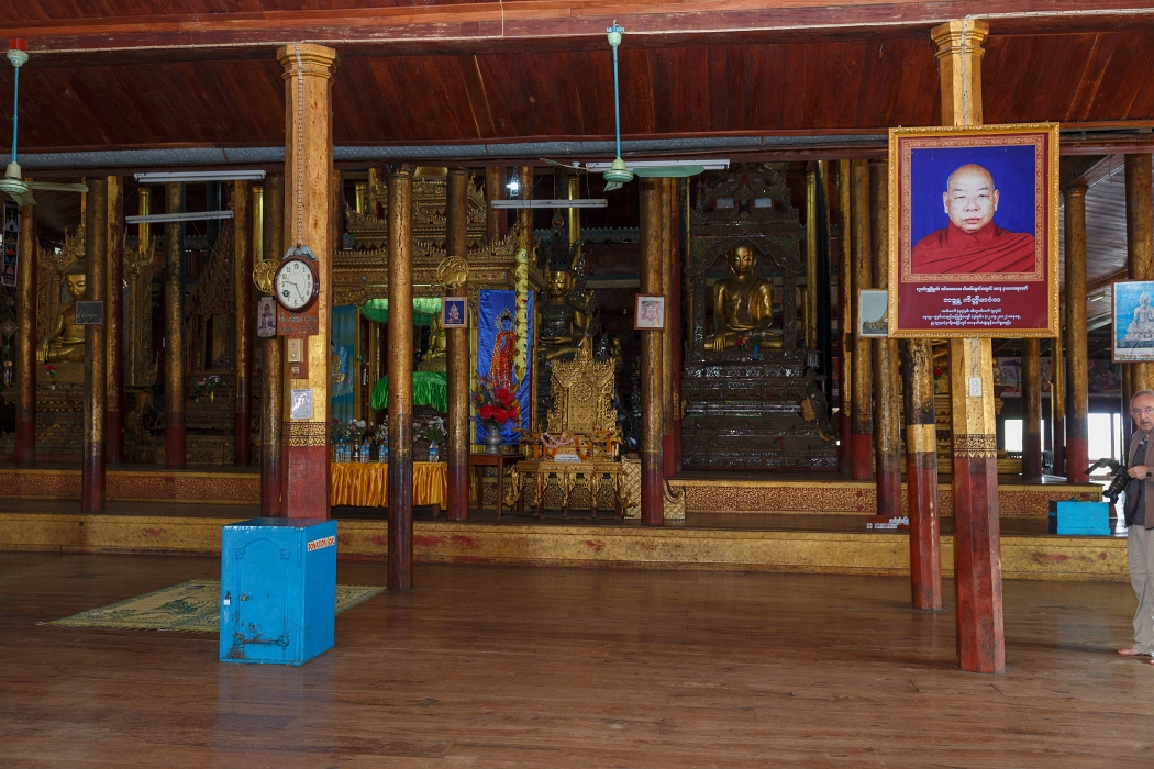 13/02/2016-Lac Inlé(Myanmar)-Monastère Nga Hpe Chaung