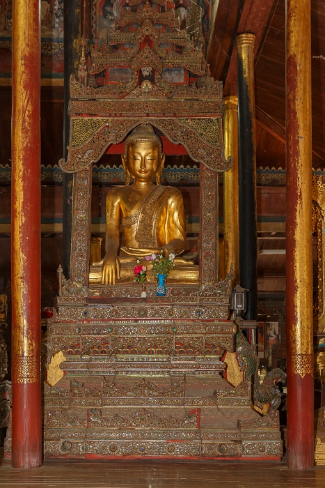13/02/2016-Lac Inlé(Myanmar)-Monastère Nga Hpe Chaung