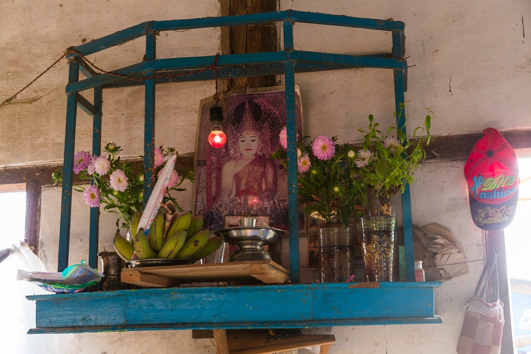 14/02/2016-Pindaya(Myanmar-Habitation