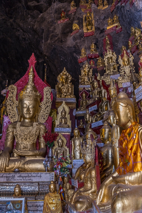 14/02/2016-Pindaya(Myanmar)-Grotte dorée