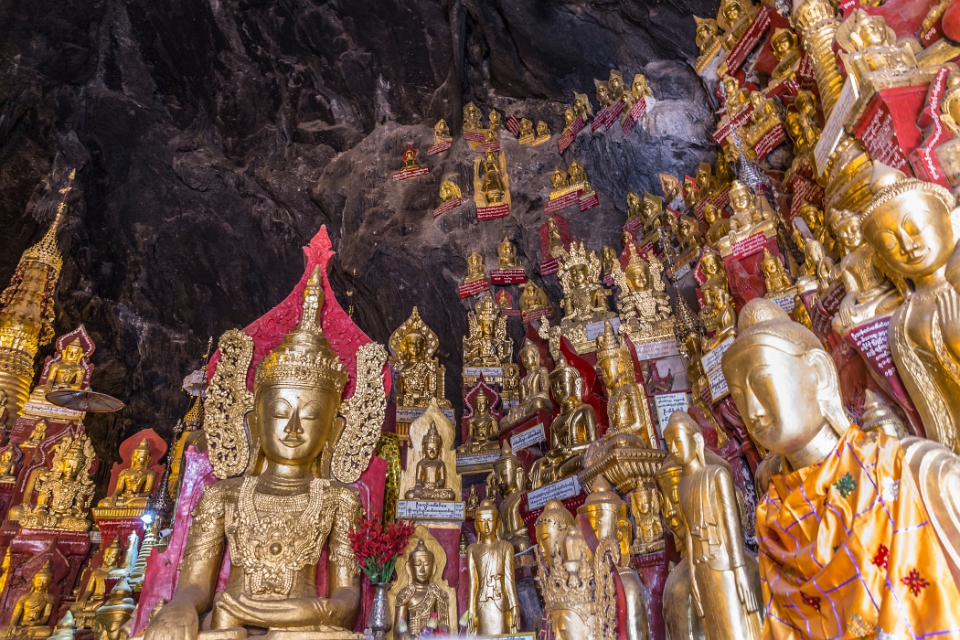 14/02/2016-Pindaya(Myanmar)-Grotte dorée