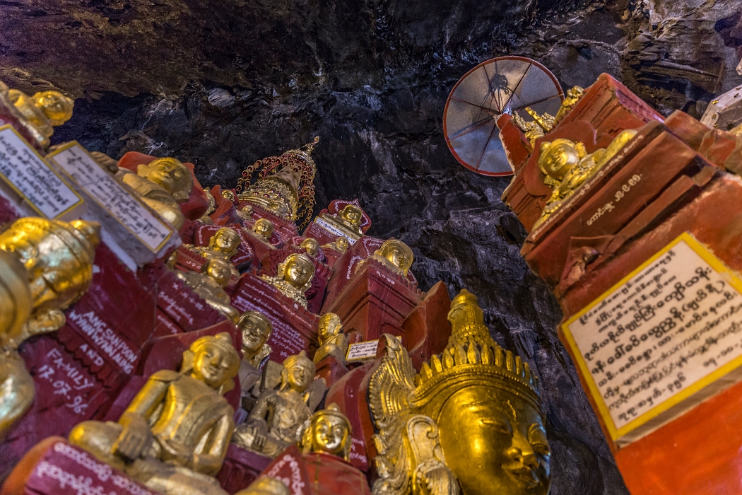 14/02/2016-Pindaya(Myanmar)-Grotte dorée
