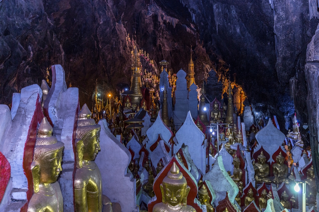 14/02/2016-Pindaya(Myanmar)-Grotte dorée