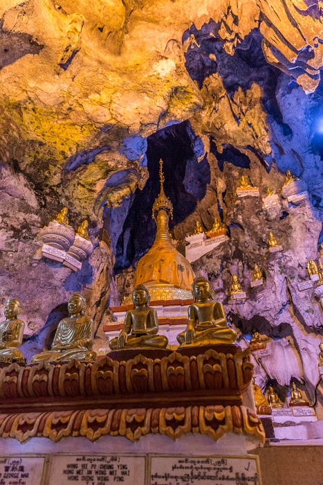 14/02/2016-Pindaya(Myanmar)-Grotte dorée