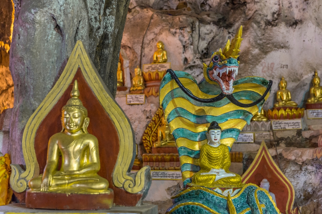 14/02/2016-Pindaya(Myanmar)-Grotte dorée
