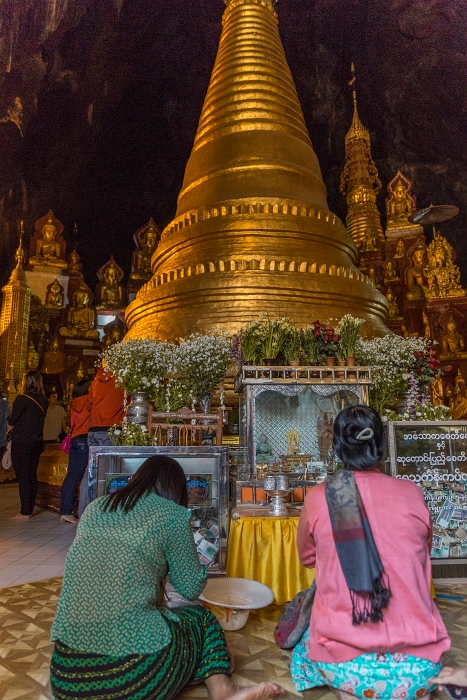 14/02/2016-Pindaya(Myanmar)-Grotte dorée