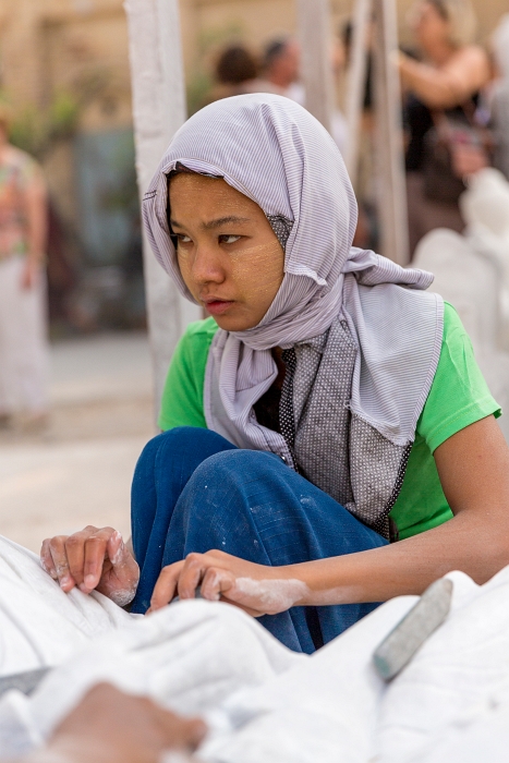 15/02/2016-Mandalay(Birmanie)-Artisanats