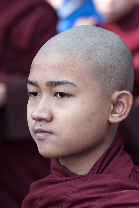 15/02/2016-Mandalay(Birmanie)-Monstère de Amarapura