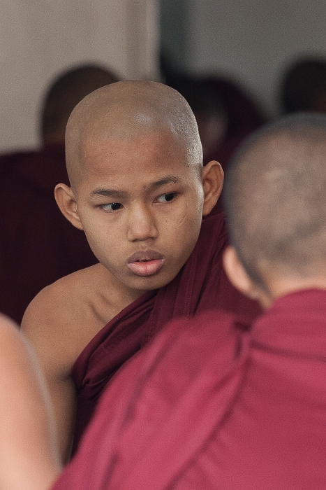 15/02/2016-Mandalay(Birmanie)-Monstère de Amarapura