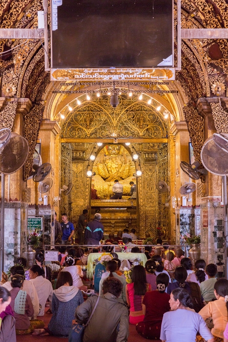 15/02/2016-Mandaly(Birmanie)-Pagode Mahamuni