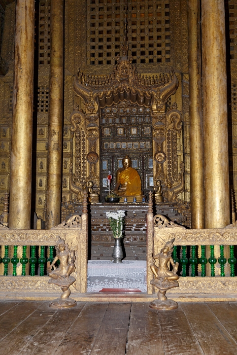 15/02/2016-Mandalay(Birmanie)-Monastère de Shwenandow