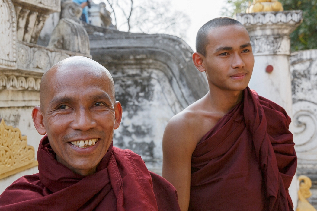 15/02/2016-Mandalay(Birmanie)-Monastère de Shwenandow