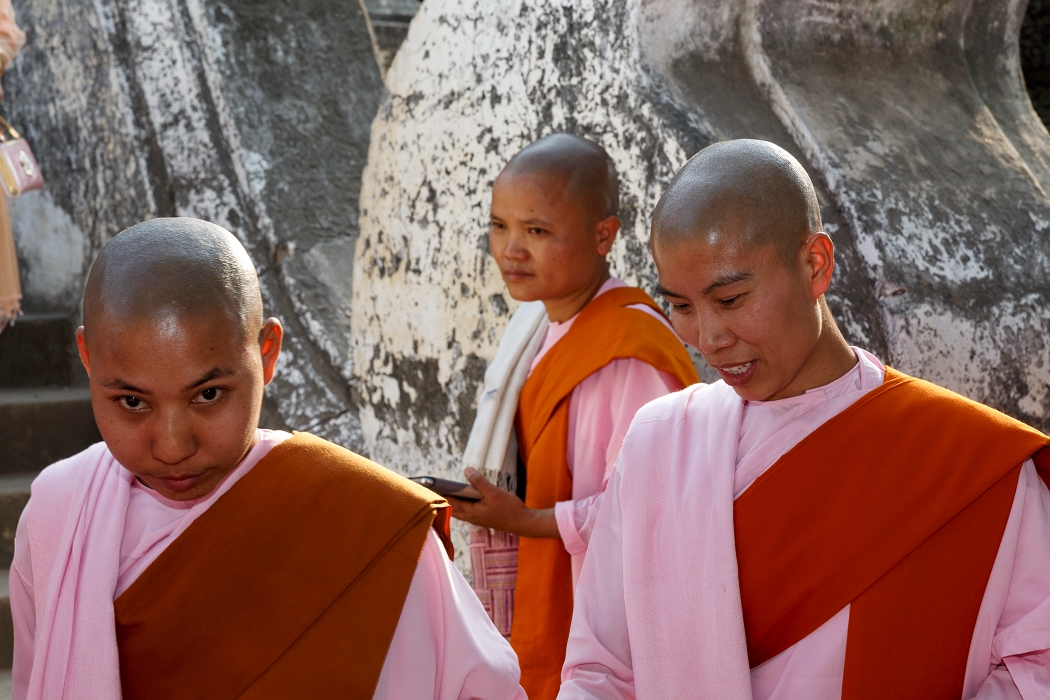 15/02/2016-Mandalay(Birmanie)-Monastère de Shwenandow