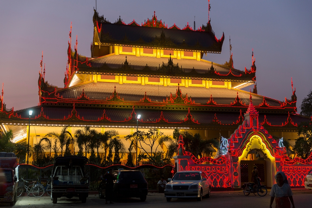 15/02/2016-Mandalay(Birmanie)-Pagode Kyauktawgyi