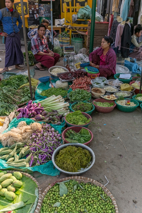 17/02/2016-Mandalay(Birmanie)-Le marché