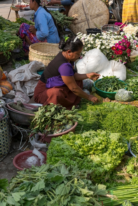 17/02/2016-Mandalay(Birmanie)-Le marché