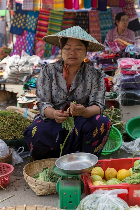 17/02/2016-Mandalay(Birmanie)-Le marché