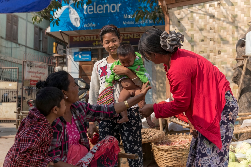 17/02/2016-Mandalay(Birmanie)-Le marché