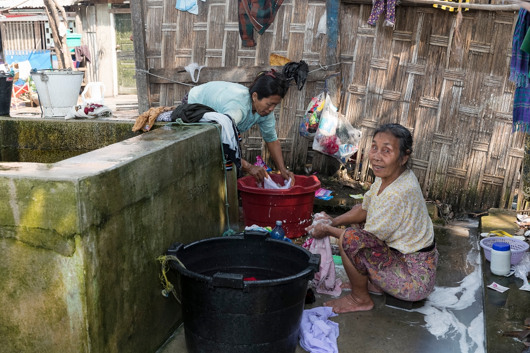 17/02/2016-Mandalay(Birmanie)-Le marché