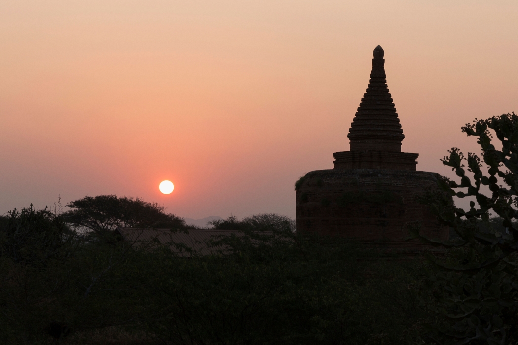 18/02/2016-Bagan(Birmanie)-Le matin