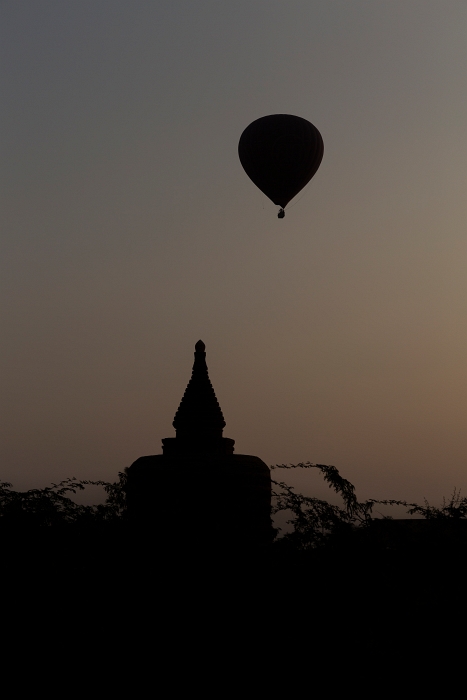 18/02/2016-Bagan(Birmanie)-Le matin