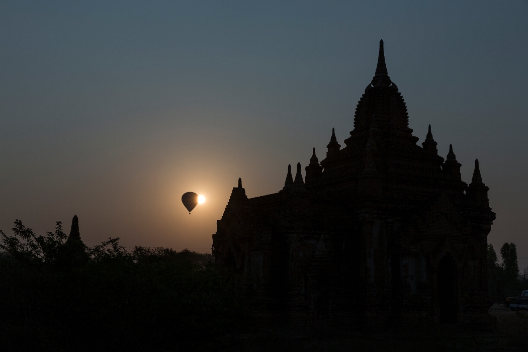 18/02/2016-Bagan(Birmanie)-Le matin