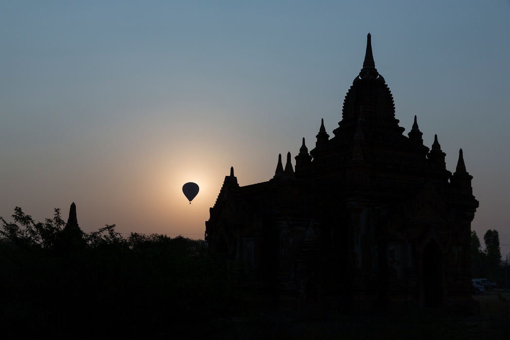 18/02/2016-Bagan(Birmanie)-Le matin