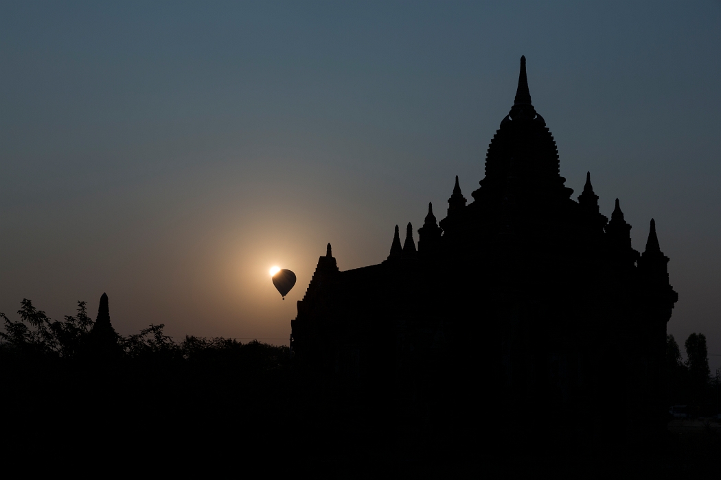 18/02/2016-Bagan(Birmanie)-Le matin