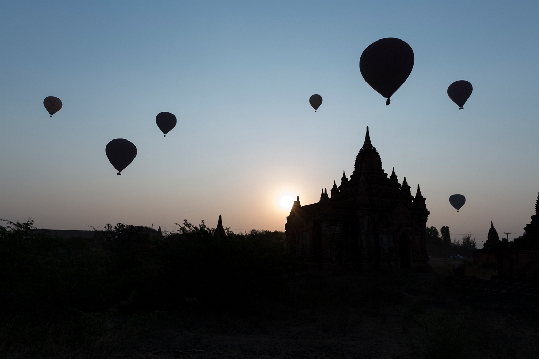 18/02/2016-Bagan(Birmanie)-Le matin