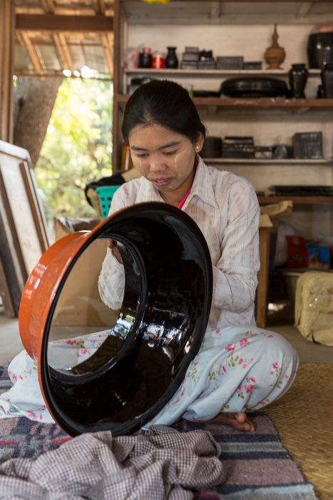 18/02/2016-Bagan(Birmanie)-Artisanat