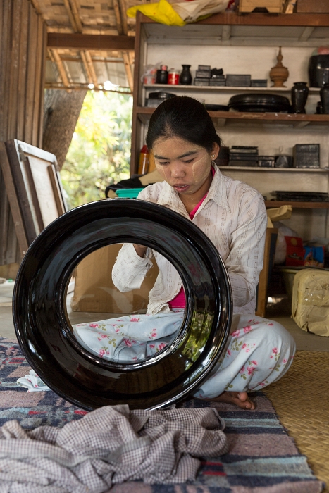 18/02/2016-Bagan(Birmanie)-Artisanat