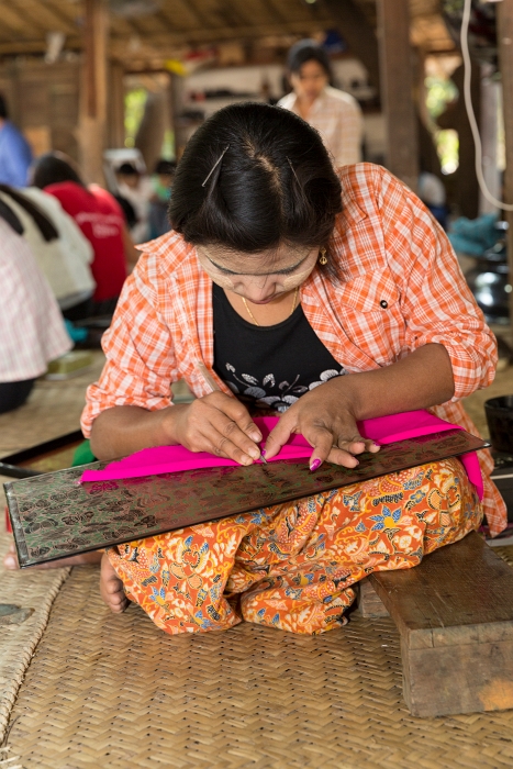 18/02/2016-Bagan(Birmanie)-Artisanat