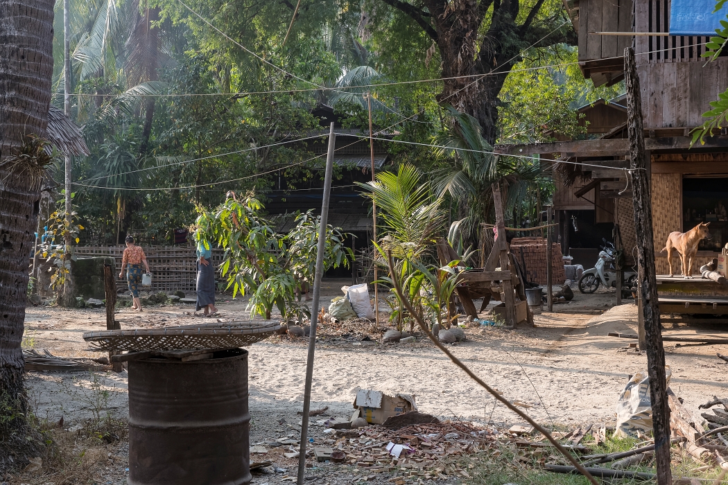 22/02/2016-Ngapaly(Birmanie)-Village de pêcheurs