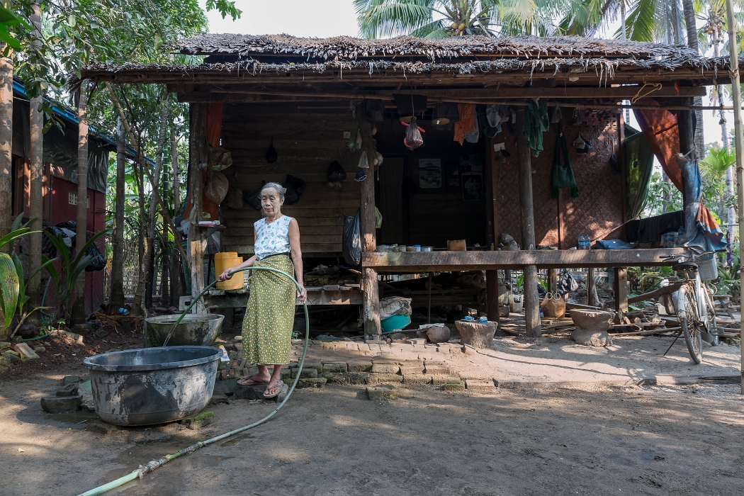 22/02/2016-Ngapaly(Birmanie)-Village de pêcheurs