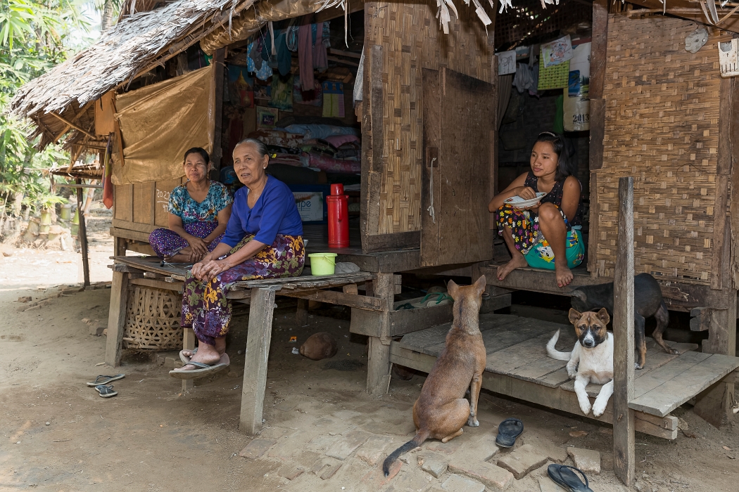 22/02/2016-Ngapaly(Birmanie)-Village de pêcheurs