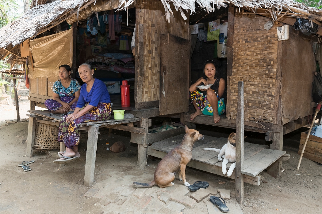 22/02/2016-Ngapaly(Birmanie)-Village de pêcheurs