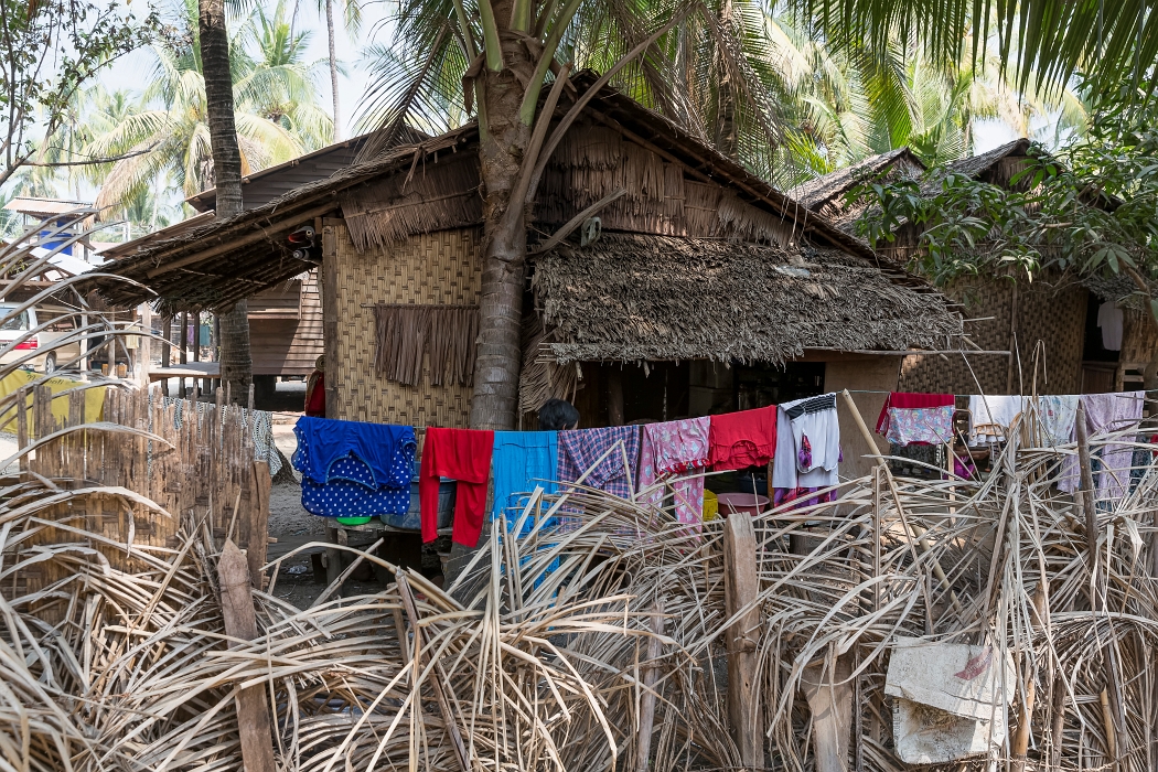 22/02/2016-Ngapaly(Birmanie)-Village de pêcheurs