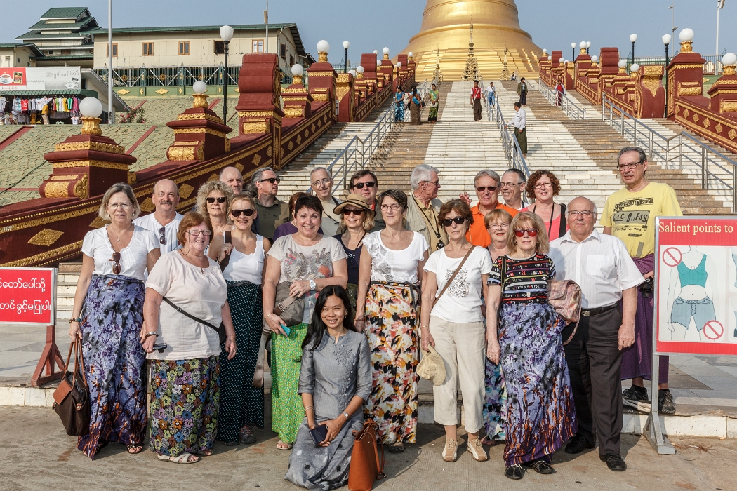 20/02/2016-Myanmar(Birmanie)-Le groupe